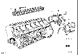 Diagram for 1991 BMW 850i Timing Cover Gasket - 11141288973