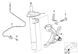 Diagram for 2005 BMW M3 Steering Knuckle - 31212229855