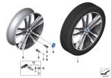 Diagram for BMW i3s Alloy Wheels - 36116888010