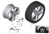 Diagram for 2014 BMW 228i Alloy Wheels - 36116796207