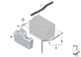 Diagram for BMW X1 Battery Vent Tube - 61217584765