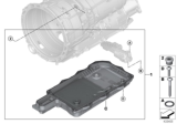Diagram for BMW 530e xDrive Transmission Pan - 24348632193