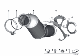 Diagram for BMW 330i GT xDrive Catalytic Converter - 18328685968