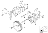 Diagram for 2001 BMW X5 Power Steering Pump - 32416757914