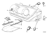 Diagram for BMW 735i HVAC Heater Blend Door Actuator - 64111367816