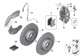 Diagram for BMW ActiveHybrid 3 Brake Caliper - 34116865538