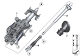 Diagram for BMW 650i Steering Shaft - 32306776108