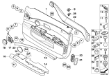 Diagram for 2004 BMW 745i Door Armrest - 51417024254