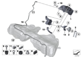 Diagram for BMW 650i xDrive Gran Coupe Vapor Canister - 16137347621