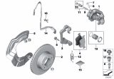 Diagram for BMW 325i Brake Caliper - 34116769091