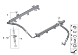 Diagram for BMW Alpina B7 Fuel Injector - 13537966232