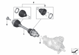 Diagram for 2019 BMW X2 Axle Shaft - 31608611938