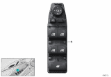 Diagram for BMW 840i xDrive Window Switch - 61319370405