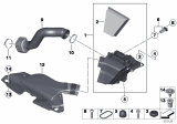 Diagram for 2013 BMW Z4 Air Intake Coupling - 13717613823