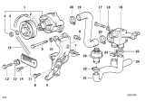 Diagram for BMW 528i PCV Valve Hose - 11151261161