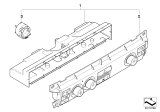 Diagram for 2008 BMW Alpina B7 A/C Switch - 64116970452