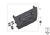 Diagram for BMW X6 Blower Control Switches - 64119388812