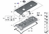 Diagram for 2001 BMW M5 Emblem - 11617831266