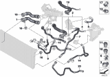 Diagram for 2015 BMW 740Ld xDrive Cooling Hose - 17128511928