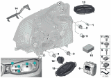 Diagram for BMW 535i GT Headlight Bulb - 63117359245