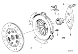 Diagram for BMW Clutch Disc - 21212228289