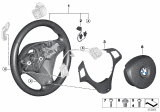 Diagram for 2011 BMW 323i Steering Wheel - 32307839115