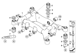 Diagram for 2009 BMW M6 Control Arm Bushing - 33312282727