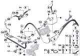 Diagram for BMW 740Li xDrive Power Steering Hose - 32416793551