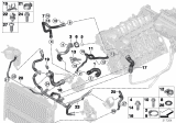 Diagram for 2006 BMW 325i Cooling Hose - 17127548226