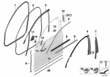 Diagram for BMW 745e xDrive Window Channel - 51339481271