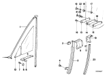 Diagram for 1992 BMW 318i Mirror Cover - 51321904518