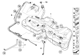 Diagram for 2008 BMW M5 Fuel Tank - 16147177011