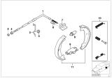 Diagram for 2000 BMW X5 Parking Brake Cable - 34411165699