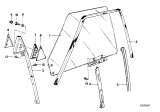 Diagram for BMW 533i Window Channel - 51321816899