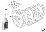 Diagram for BMW 525i Transmission Assembly - 24007520175