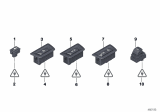 Diagram for BMW X4 Door Lock Switch - 61319303662