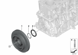 Diagram for 2020 BMW X4 M Crankshaft Pulley - 11238053287