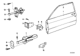 Diagram for BMW 320i Door Check - 41511881589