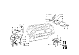 Diagram for 1973 BMW 2002 Engine Mount - 11811103865