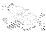 Diagram for 2004 BMW Z4 Emblem - 51147114122