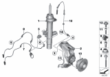 Diagram for 2013 BMW ActiveHybrid 3 Steering Knuckle - 31216792288