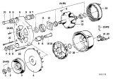 Diagram for 1984 BMW 325e Alternator - 12311711375