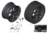 Diagram for 2011 BMW X5 M Alloy Wheels - 36116772252