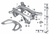 Diagram for 2013 BMW M6 Control Arm Bushing - 33326764105