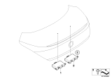 Diagram for 2009 BMW M6 Antenna - 65206917454