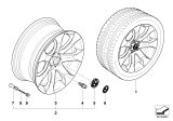 Diagram for BMW X5 Alloy Wheels - 36116766068