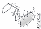 Diagram for BMW Z4 Door Seal - 51767429641