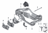 Diagram for 2016 BMW X5 M Motor And Transmission Mount - 22326854187