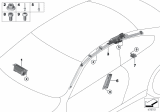 Diagram for 2011 BMW M3 Air Bag Sensor - 72117266429