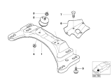 Diagram for BMW Z4 Motor And Transmission Mount - 22321096931